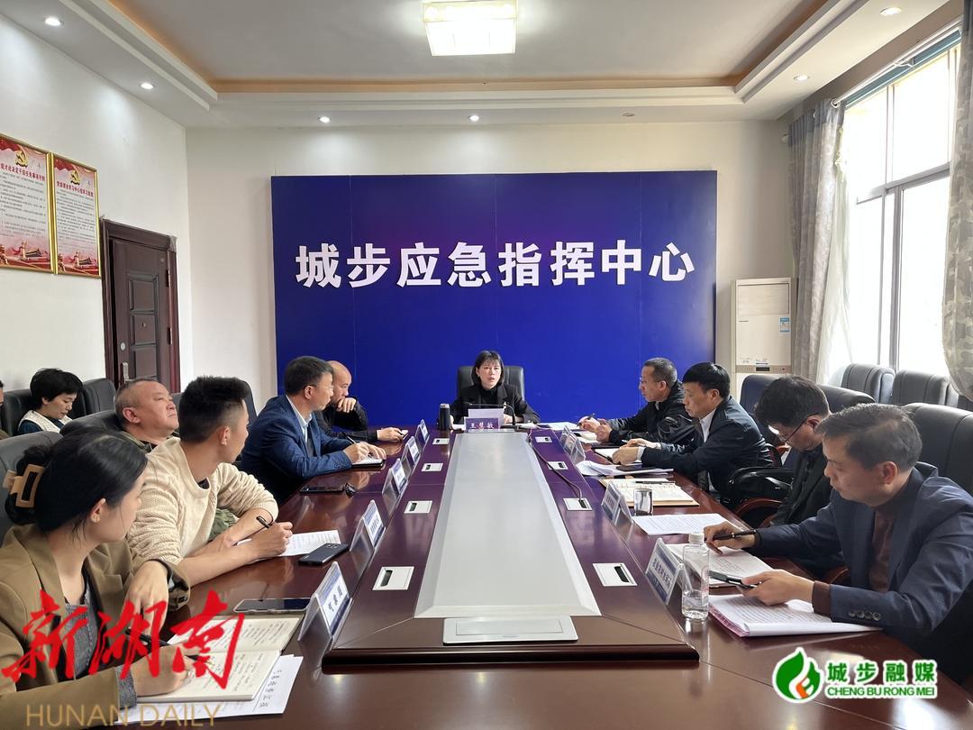 王慧敏调度清明期间森林防灭火暨防汛工作_邵阳头条网